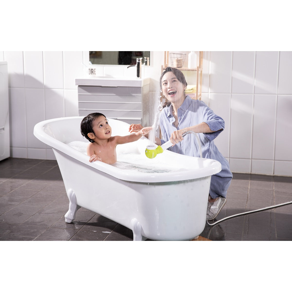 Dušo galvutė vaikams AS-KIDS OCTOPUS