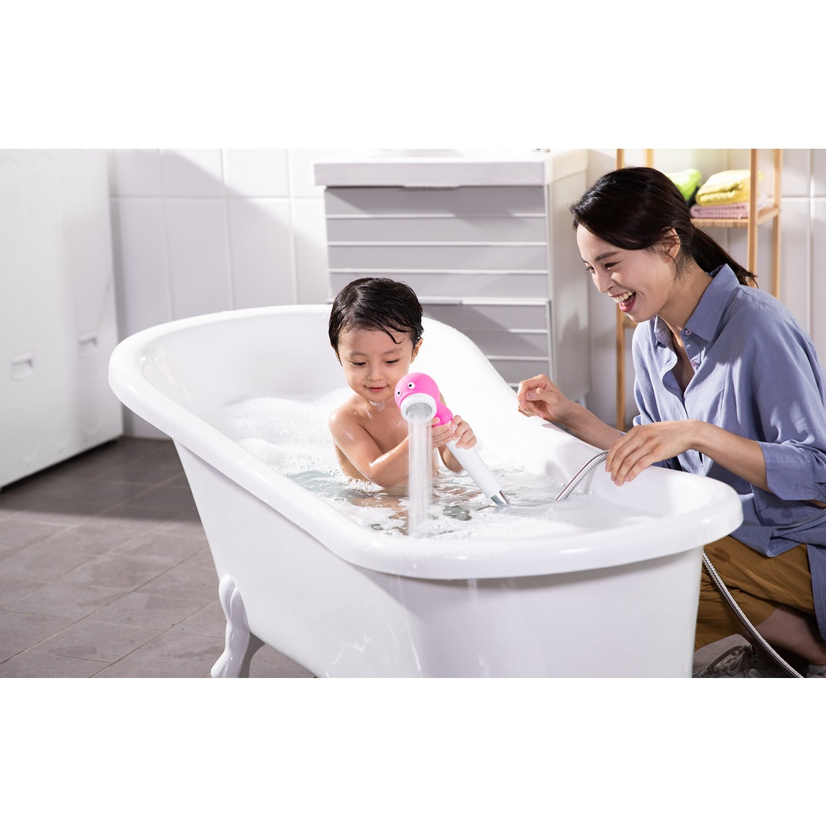 Dušo galvutė vaikams AS-KIDS OCTOPUS