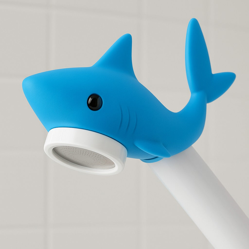 Dušo galvutė vaikams AS-KIDS SHARK